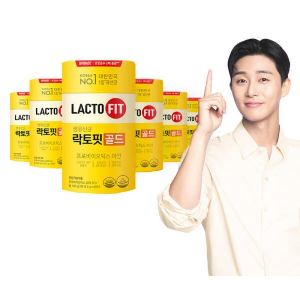 (무배) 락토핏 골드 6통 (300포)+사은품30포!!