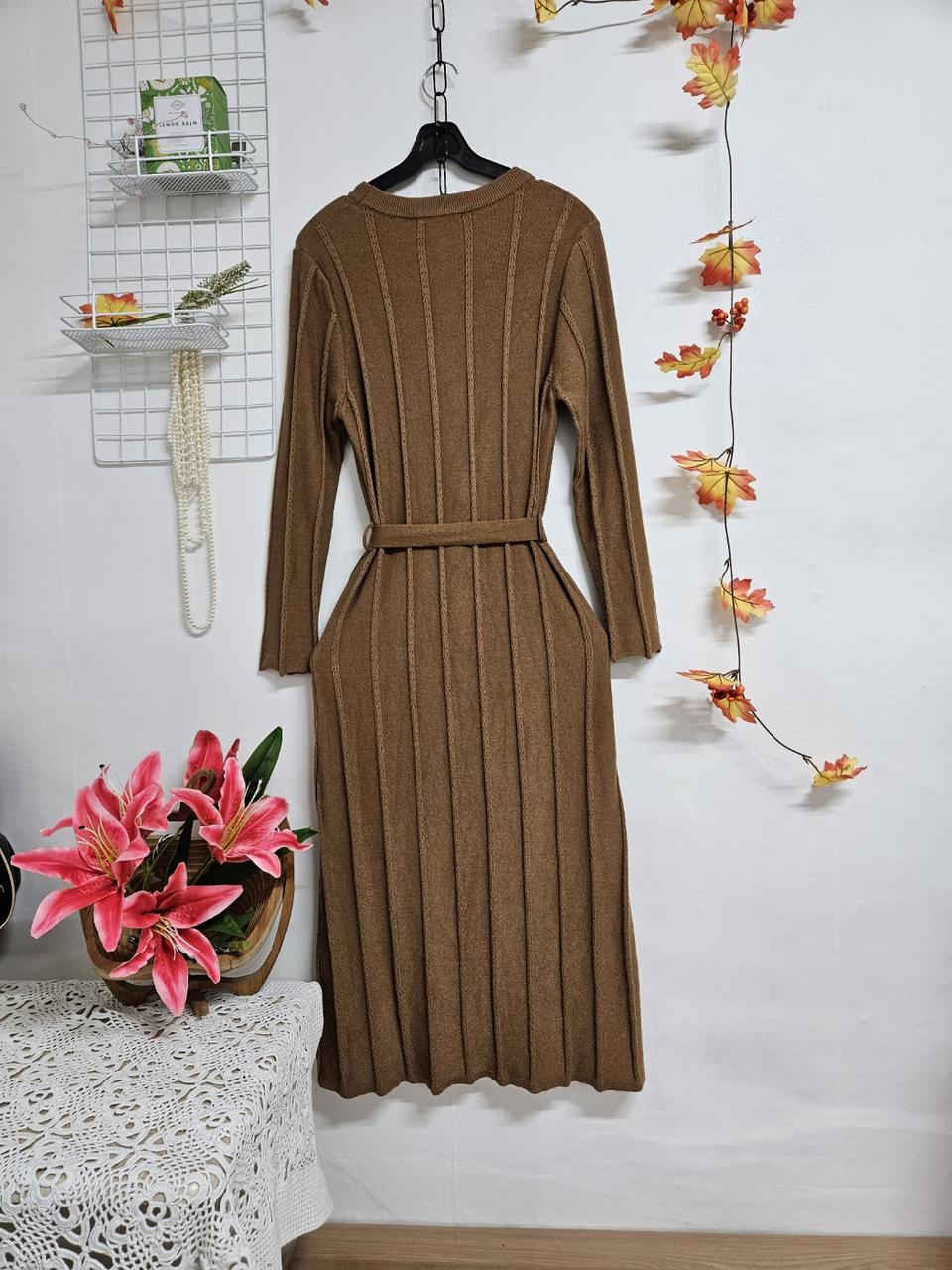 더 아이잗 니트 원피스 55사이즈