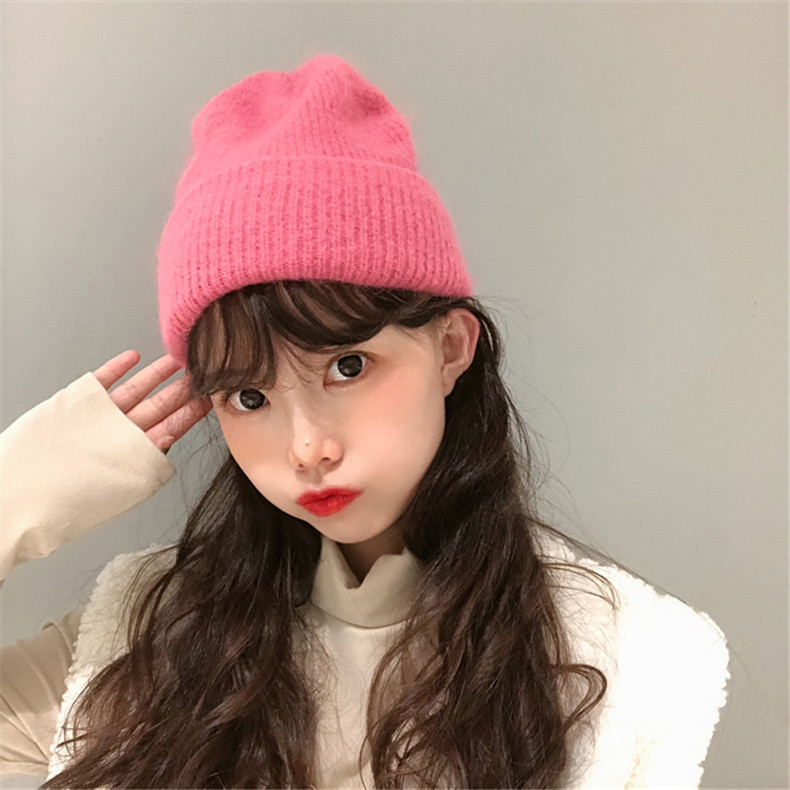 (새상품)니트 울 롱비니 5컬러