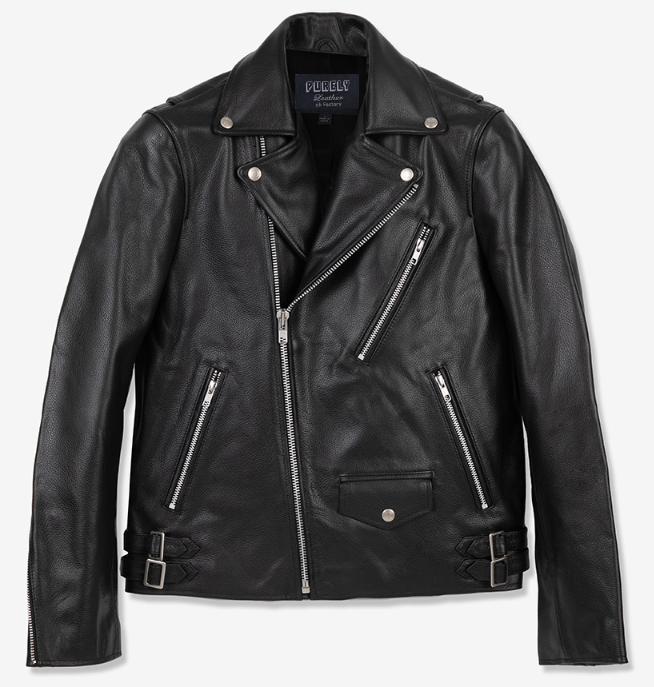 새제품 미개봉 땡처리 리얼 천연 가죽 클래식 라이더 자켓