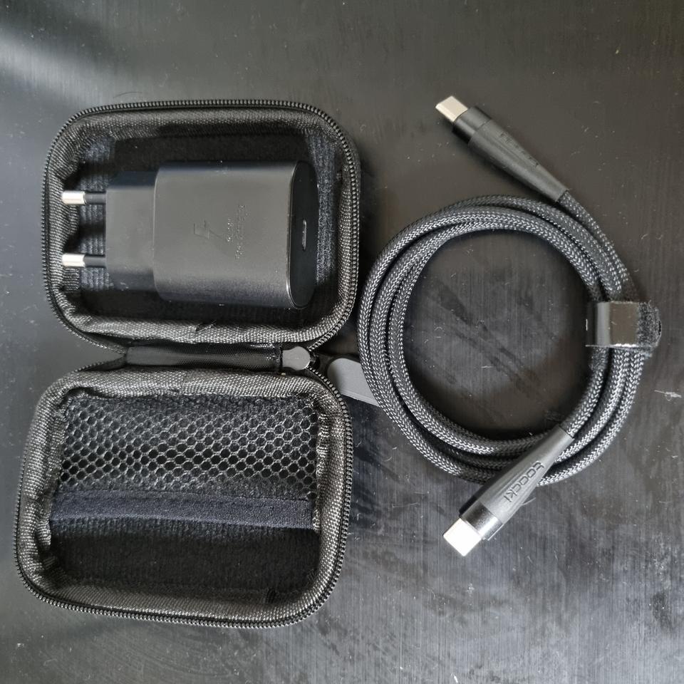 삼성정품 휴대폰25w충전기, 여행용 케이스, CtoC케이블