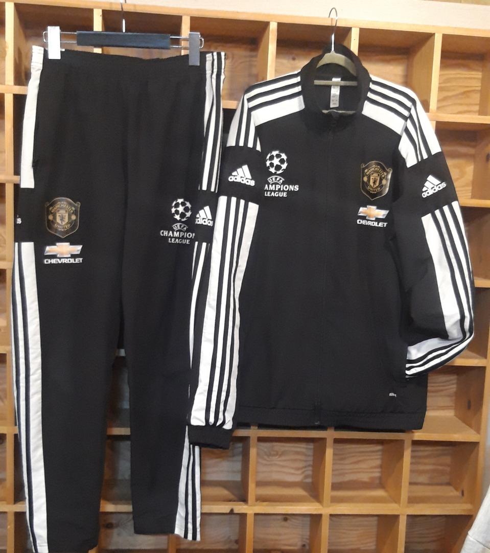 아디다스 맨유 바람막이세트 L 100