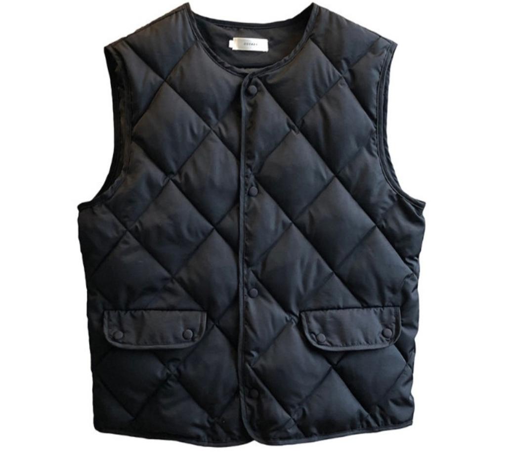 새상품 퀼팅누빔 패딩조끼