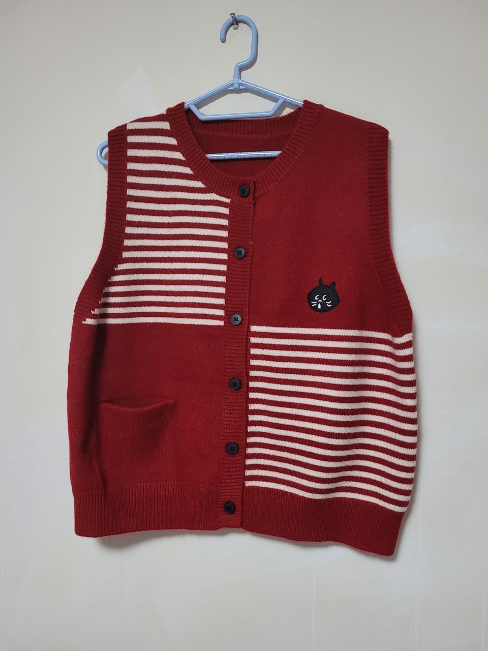 니트조끼 (새제품) 하나가격