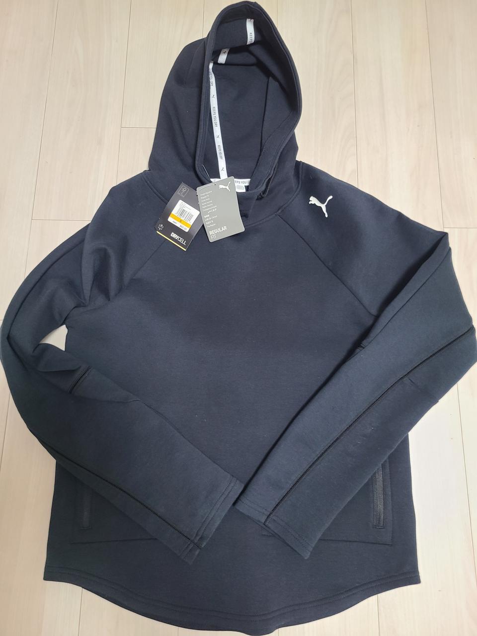 택달린 새상품)퓨마 후드티셔츠 블랙 색상(S)