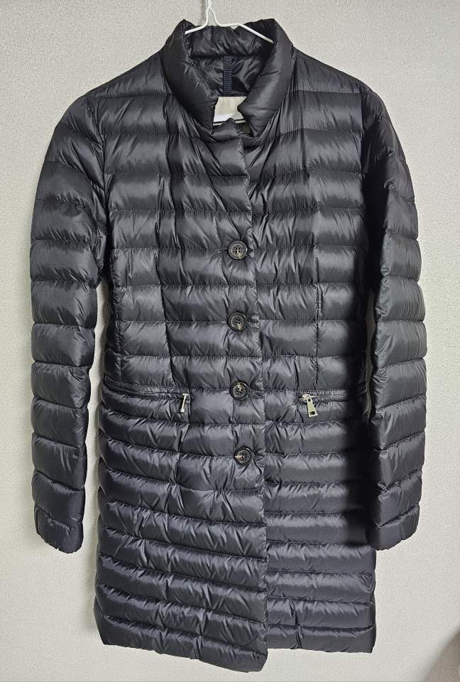 정품 여성 몽클레어 경량 롱패딩