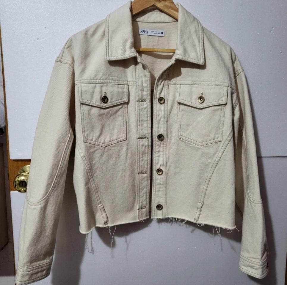 45 ) 새상품상태) 자라 데님자켓 95 L