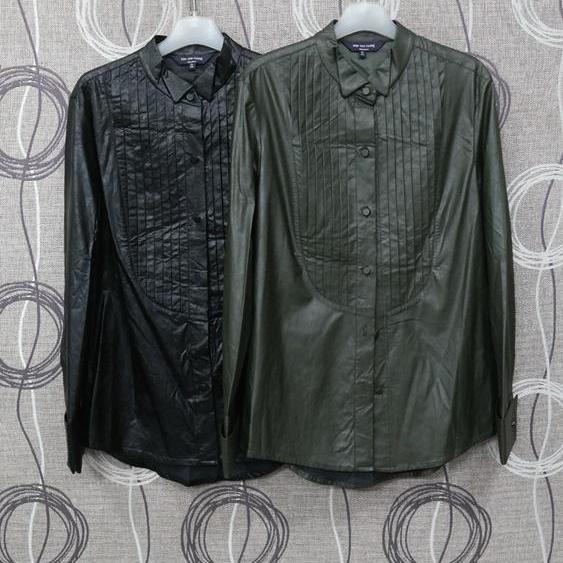 김서룡 봄가을 인조가죽 블랏겸셔츠 2종일괄