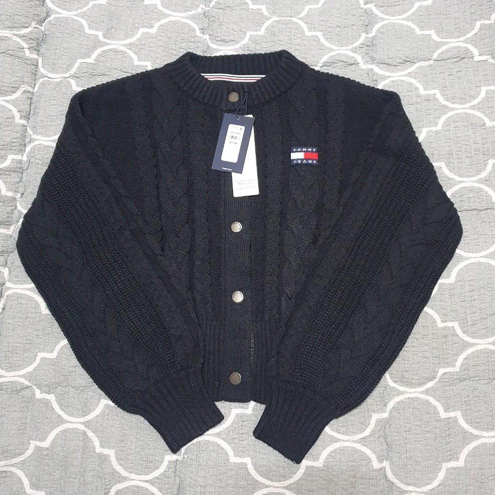 [XS(55)] 타미 오버핏 케이블 가디건 나연 가디건 새제품 판매