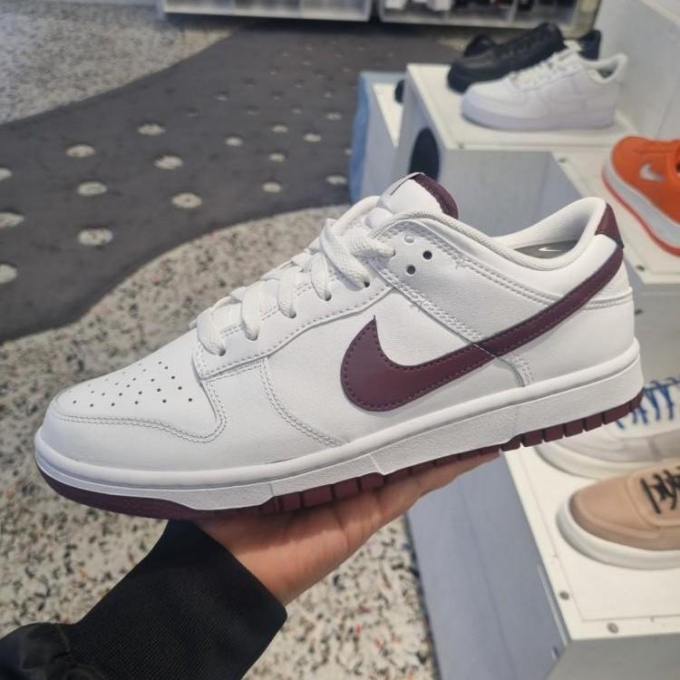 [275] 나이키 덩크로우 레트로 화이트 나이트 마룬 새제품 판매
