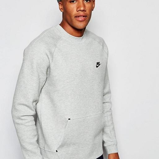 나이키 테크 플리스 크루넥 맨투맨 그레이 L