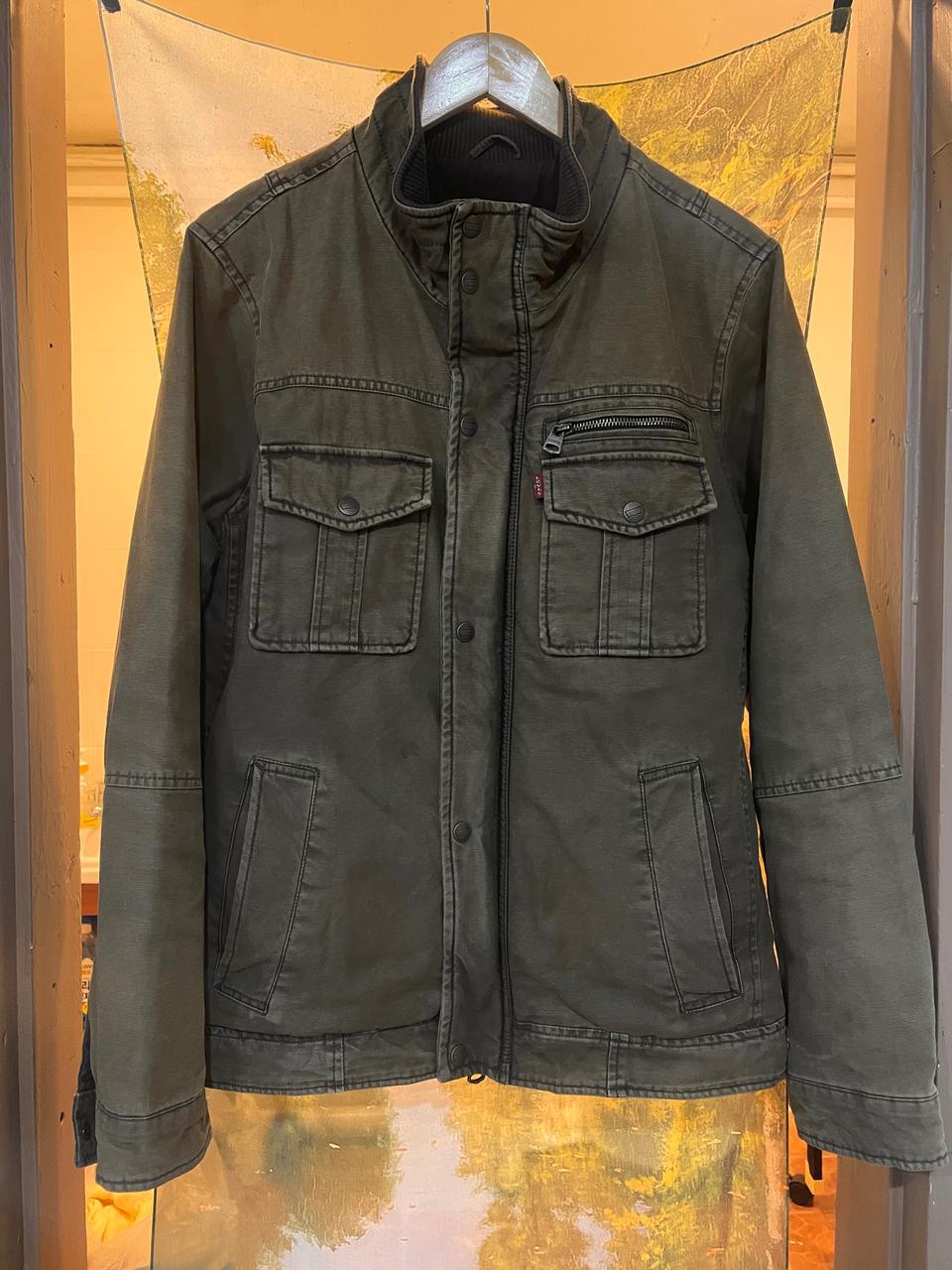 리바이스 누빔 트러커자켓