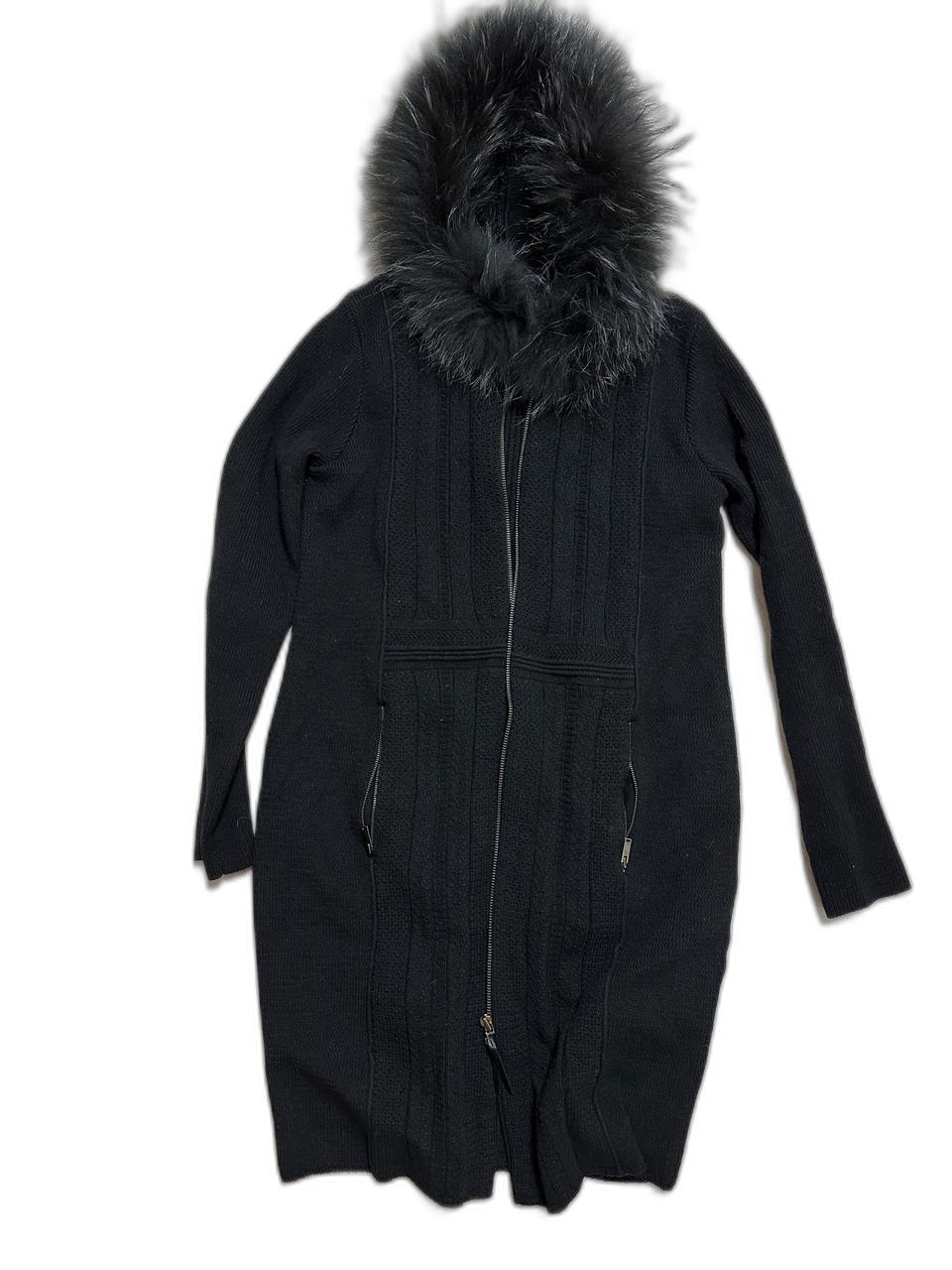 쉬즈미스 니트코트 (모자 퍼 탈부착가능)