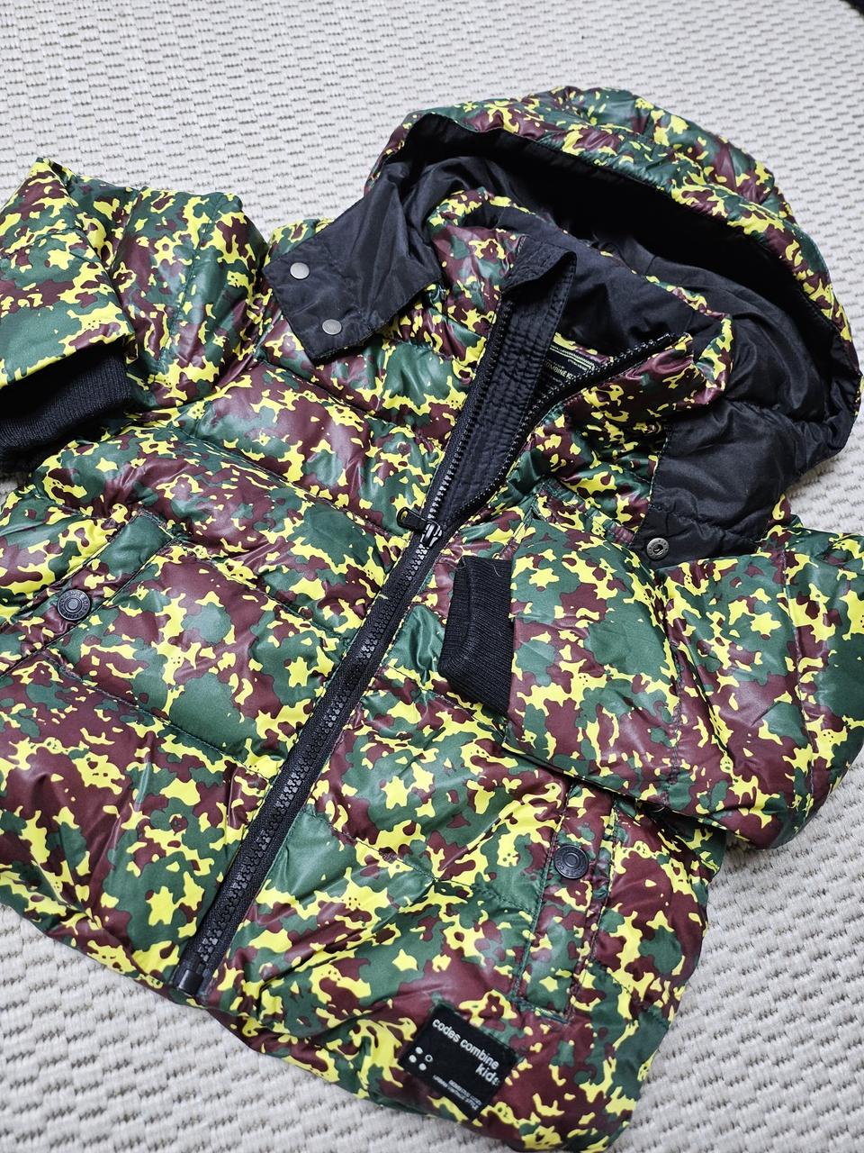 밀리터리 아동 구스패딩