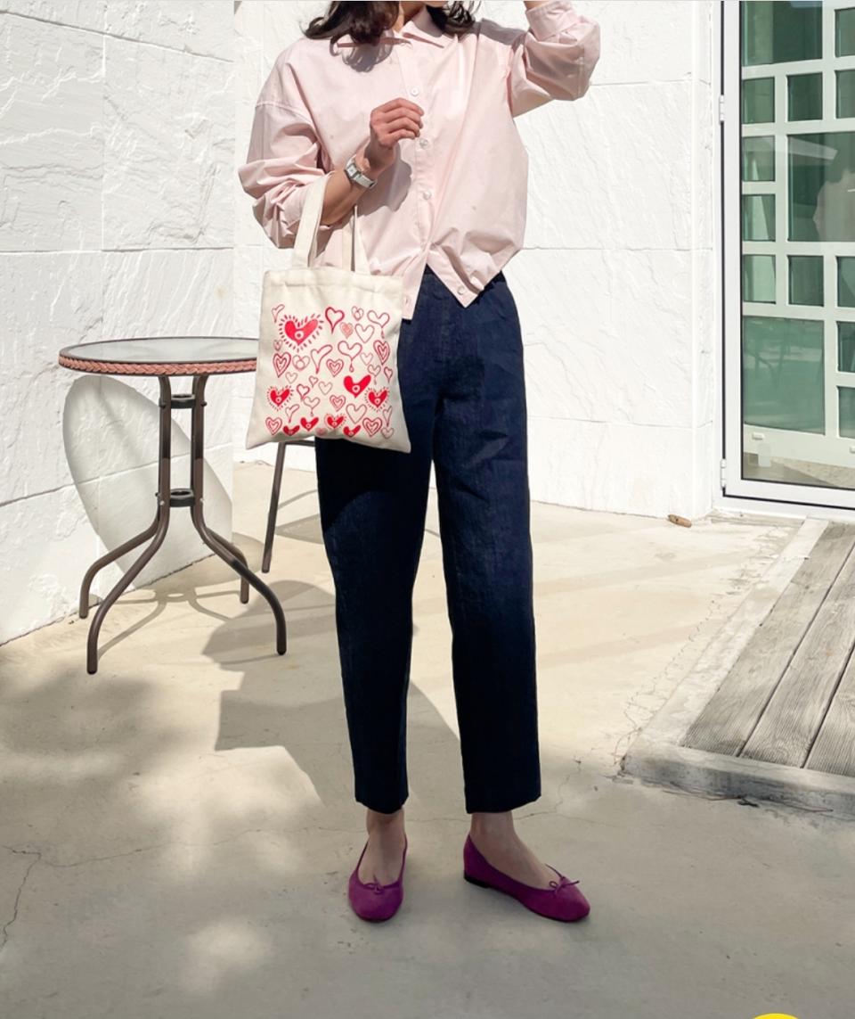 [n14200654님 결제용] 택포)에린 청바지(허리밴딩)