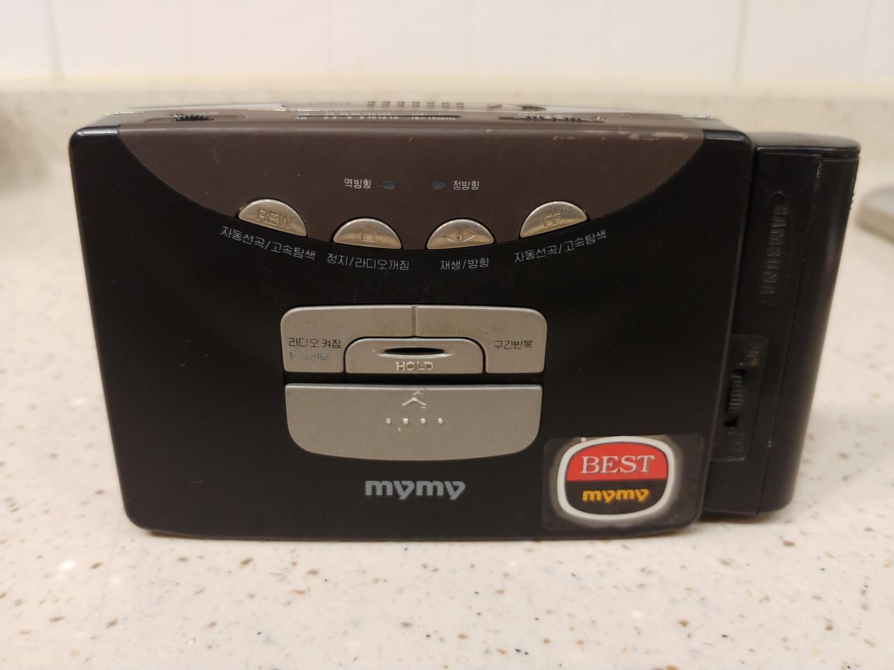 삼성(MY-A245)-2 워크맨(라디오,카세트 플레이어) 판매합니다.