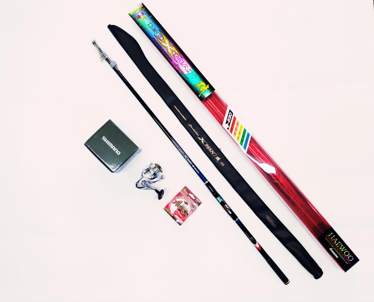 (525)해우기1.75호-530릴낚시대+시마노세도나3000번릴+릴줄