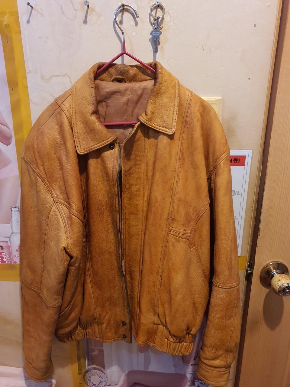 사슴 가죽자켓