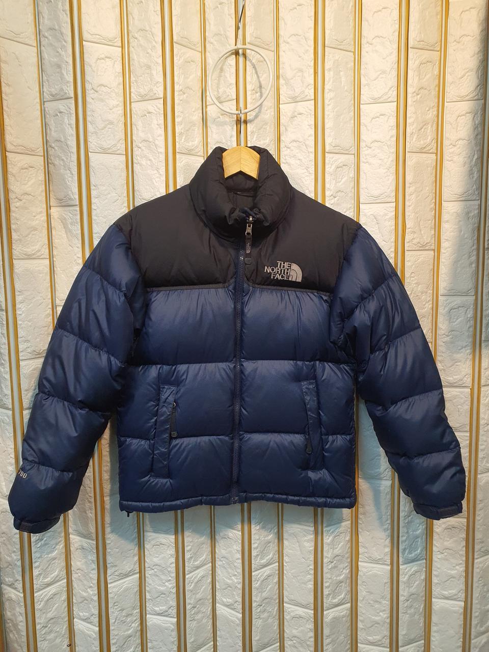 노스페이스 눕시700 패딩 네이비