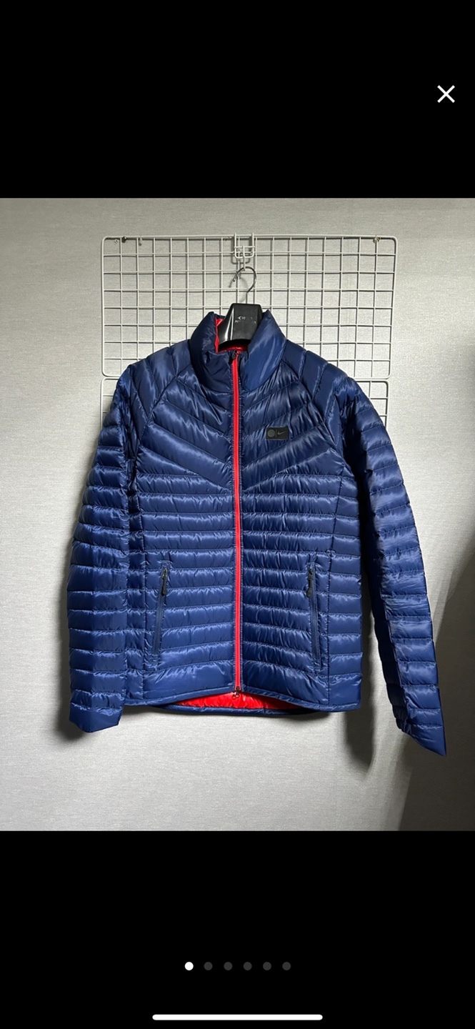 나이키 다운 경량패딩 100