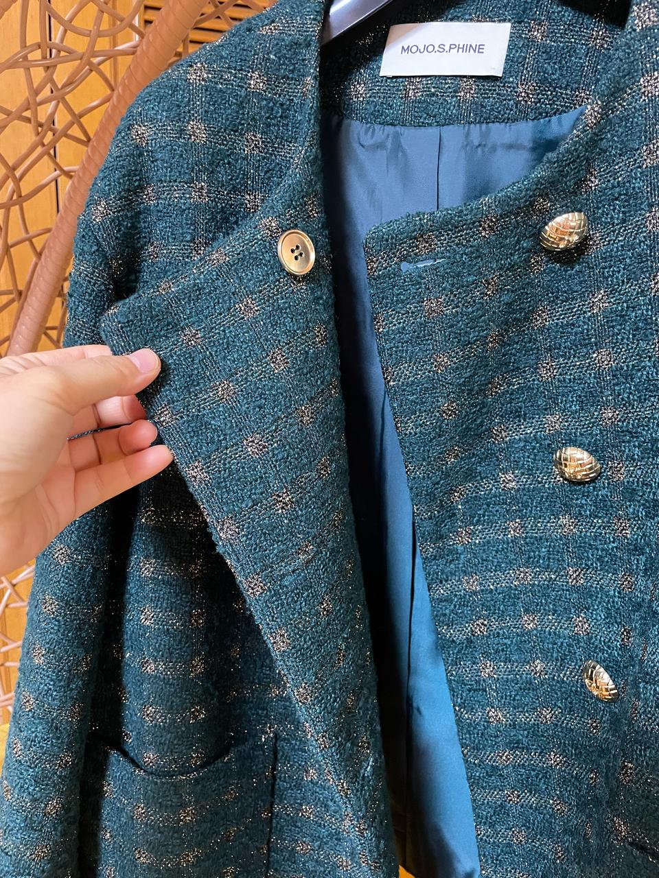 모조에스핀 21 트위드 자켓