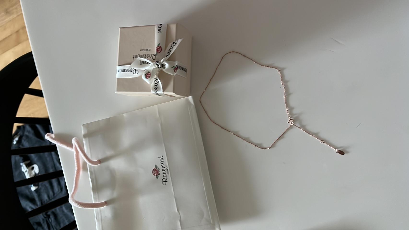 로즈몽 실버목걸이