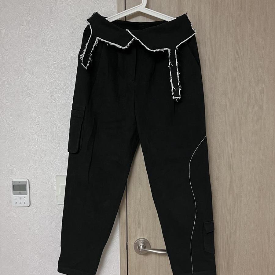 마뗑 킴 코튼 팬츠 s