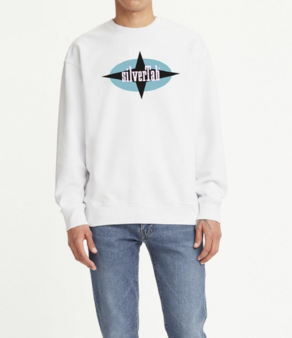 (새상품) 리바이스 실버탭 기모 맨투맨 티셔츠 M, L