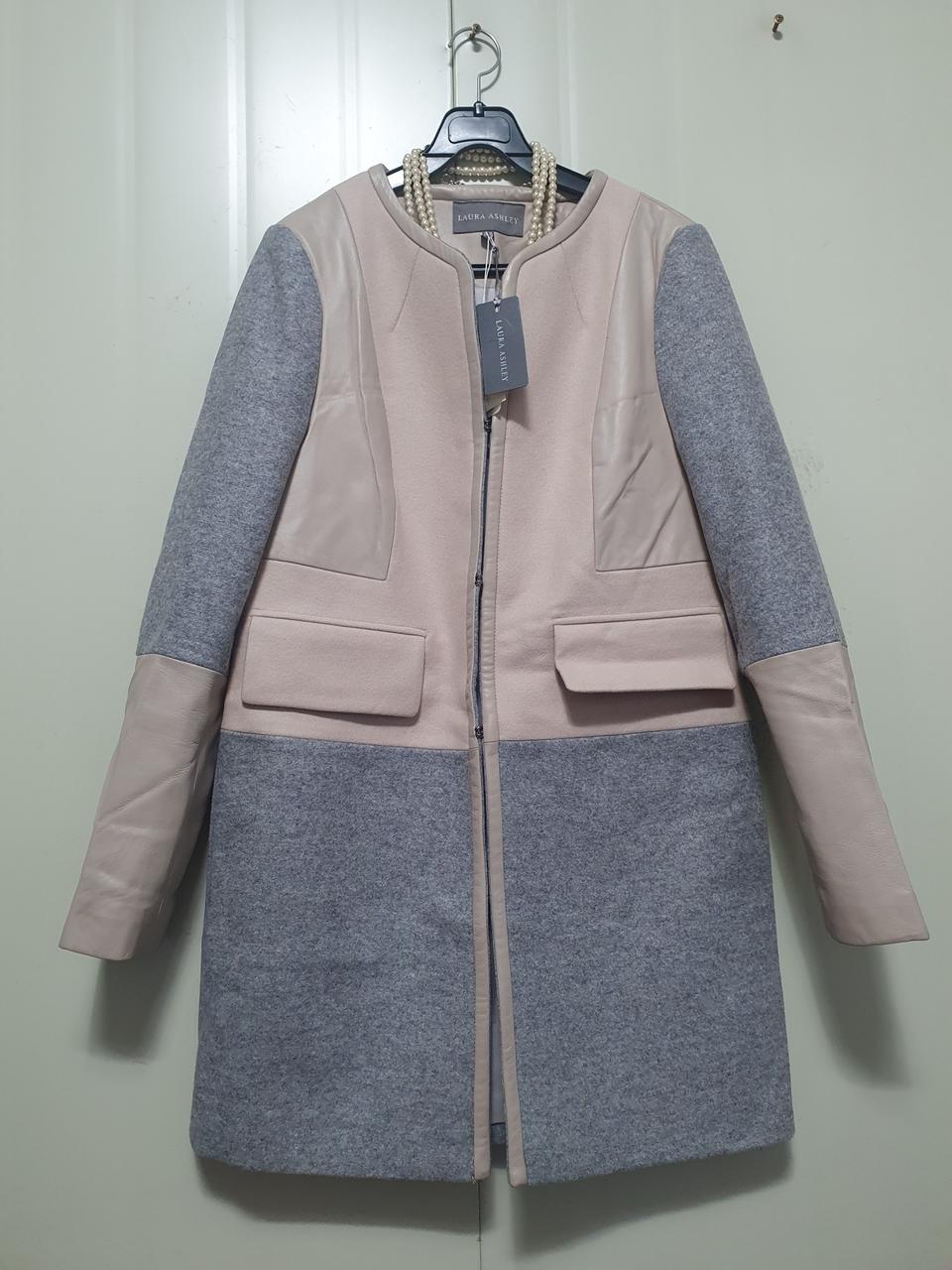 택ㅇ특가새)LAURA ASHLEY 롱 코트.양모.캐시미어