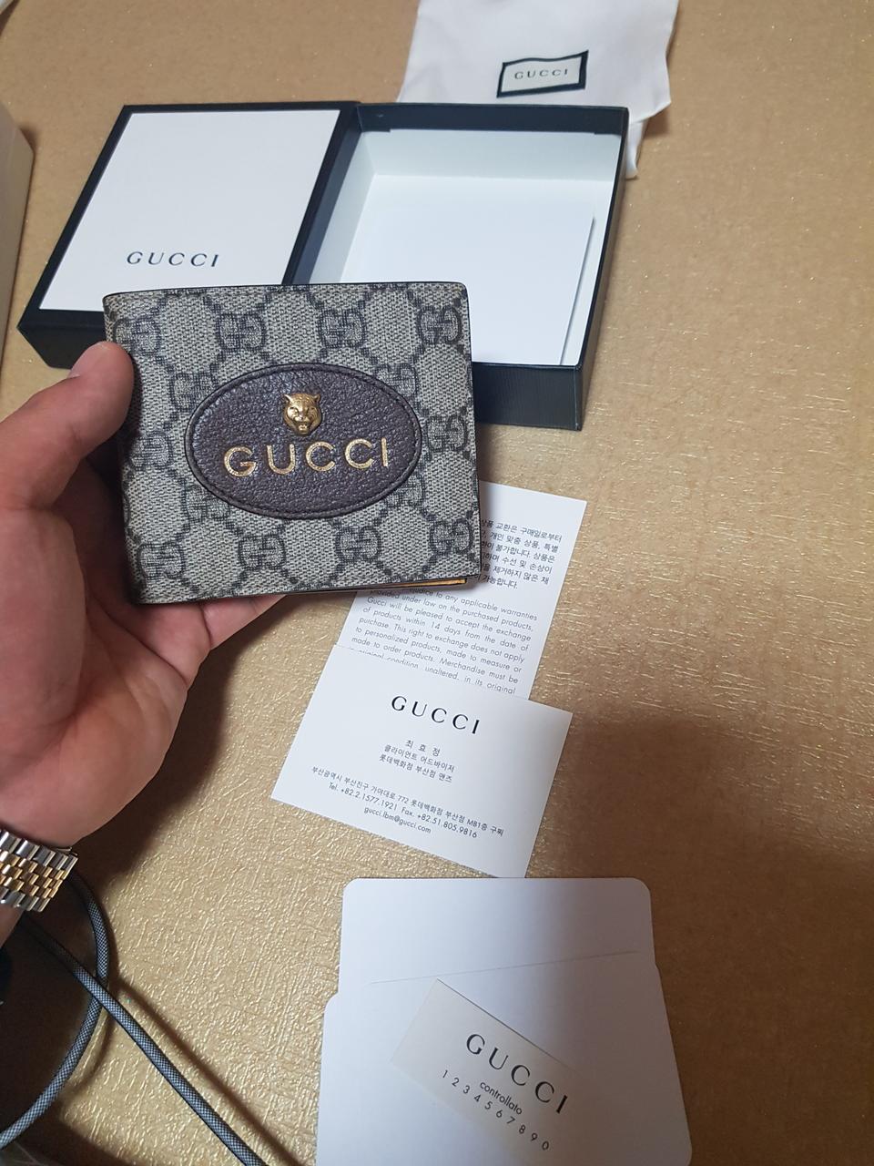 구찌네오 남성반지갑