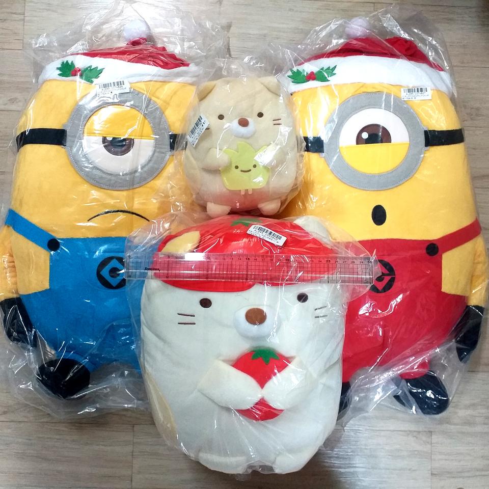 [일본정품/미개봉] 레어 대형 미니언즈 , 희귀 스미코구라시 인형 콩콩