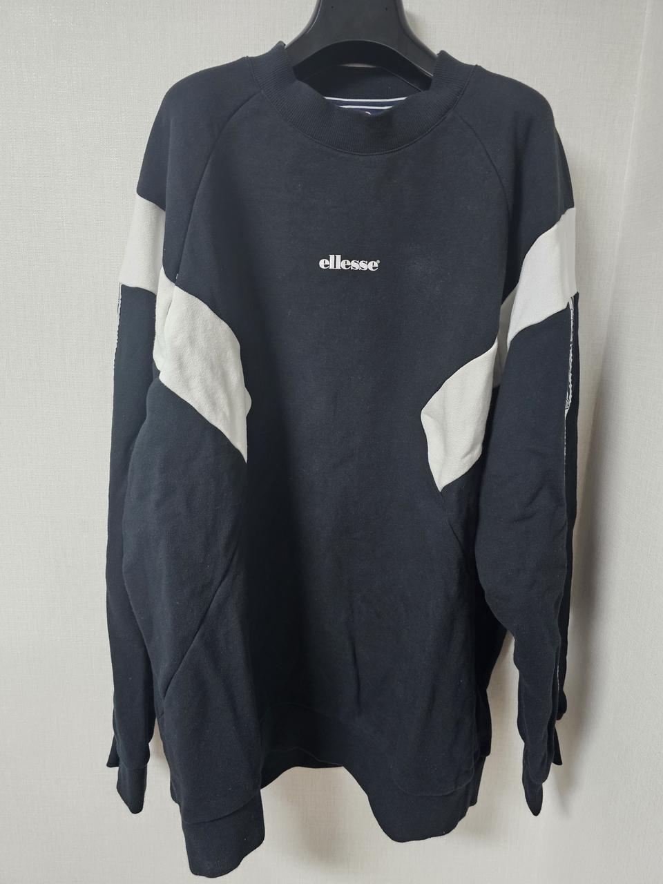 오버사이즈 블랙 맨투맨 105사이즈