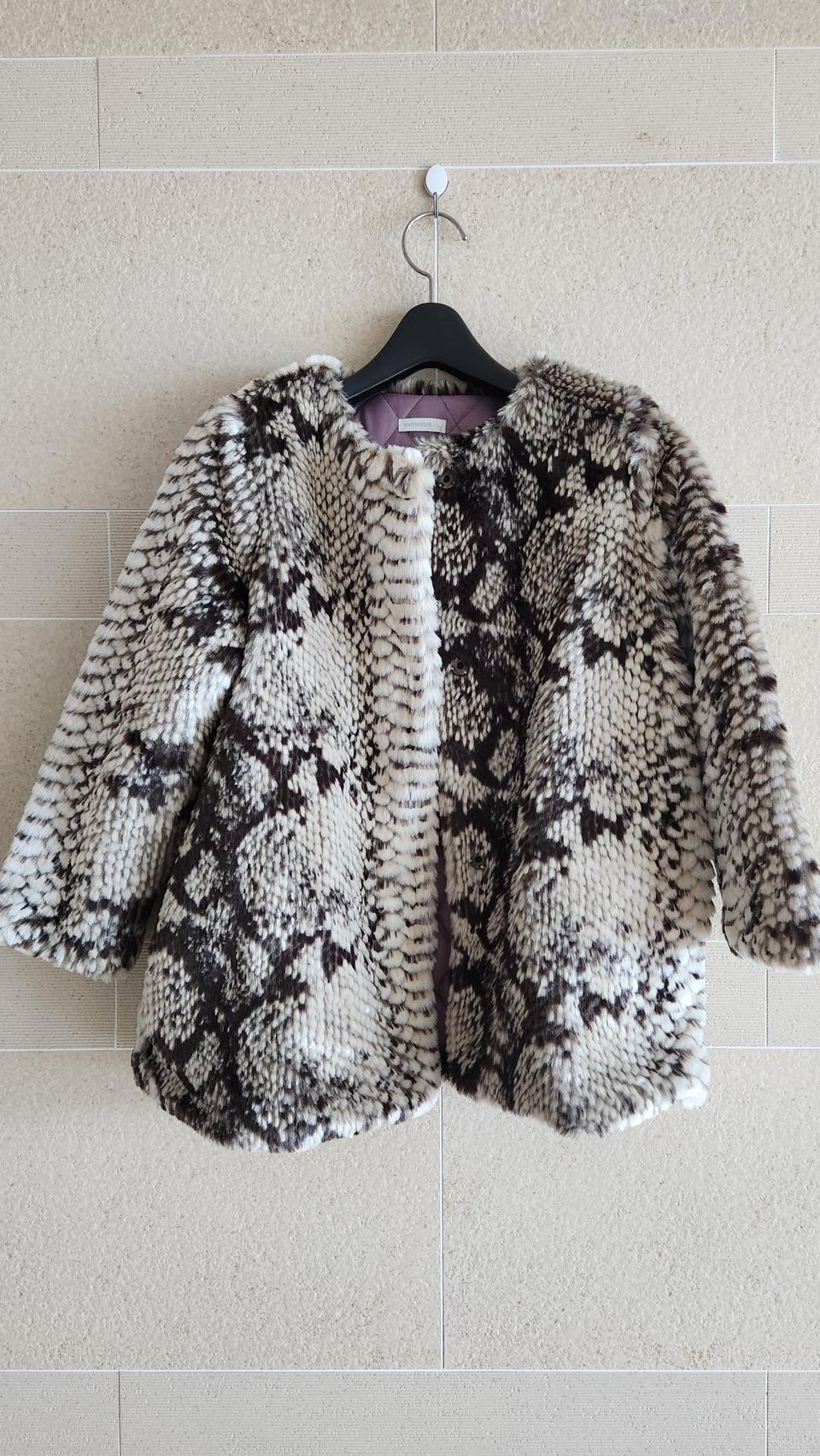 유아 노카라 퍼 자켓 140