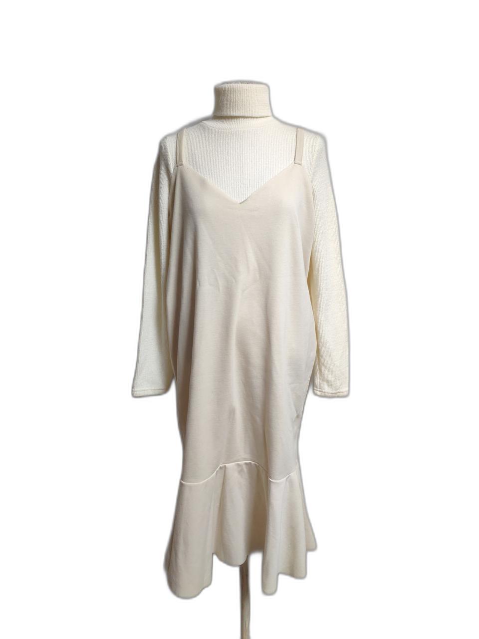 끈 프릴 원피스