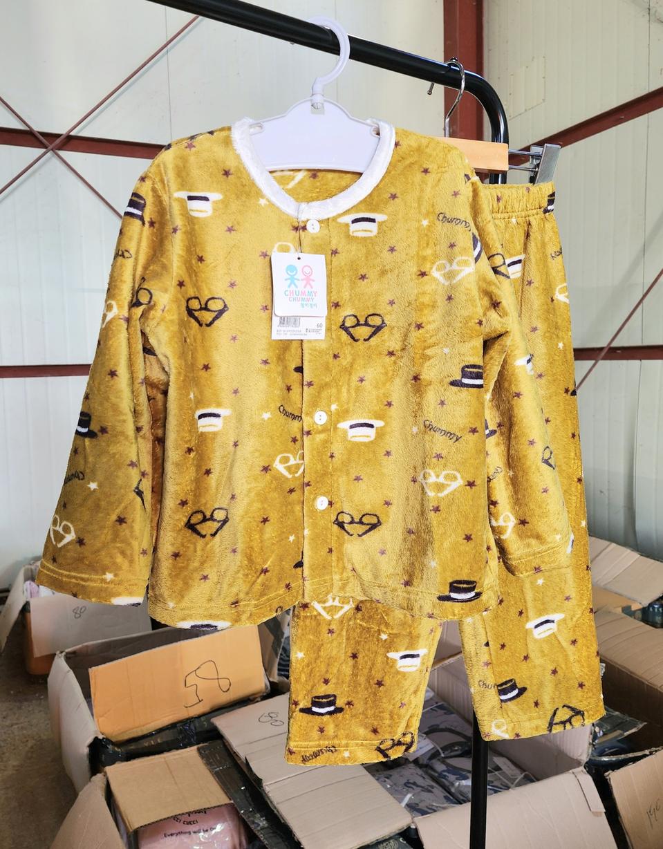 첨미첨미 겨울 아동 잠옷 사이즈 110