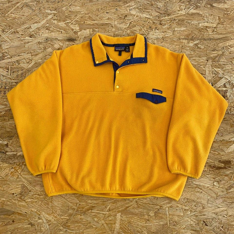 90's Patagonia Yellow Synchilla-loose110