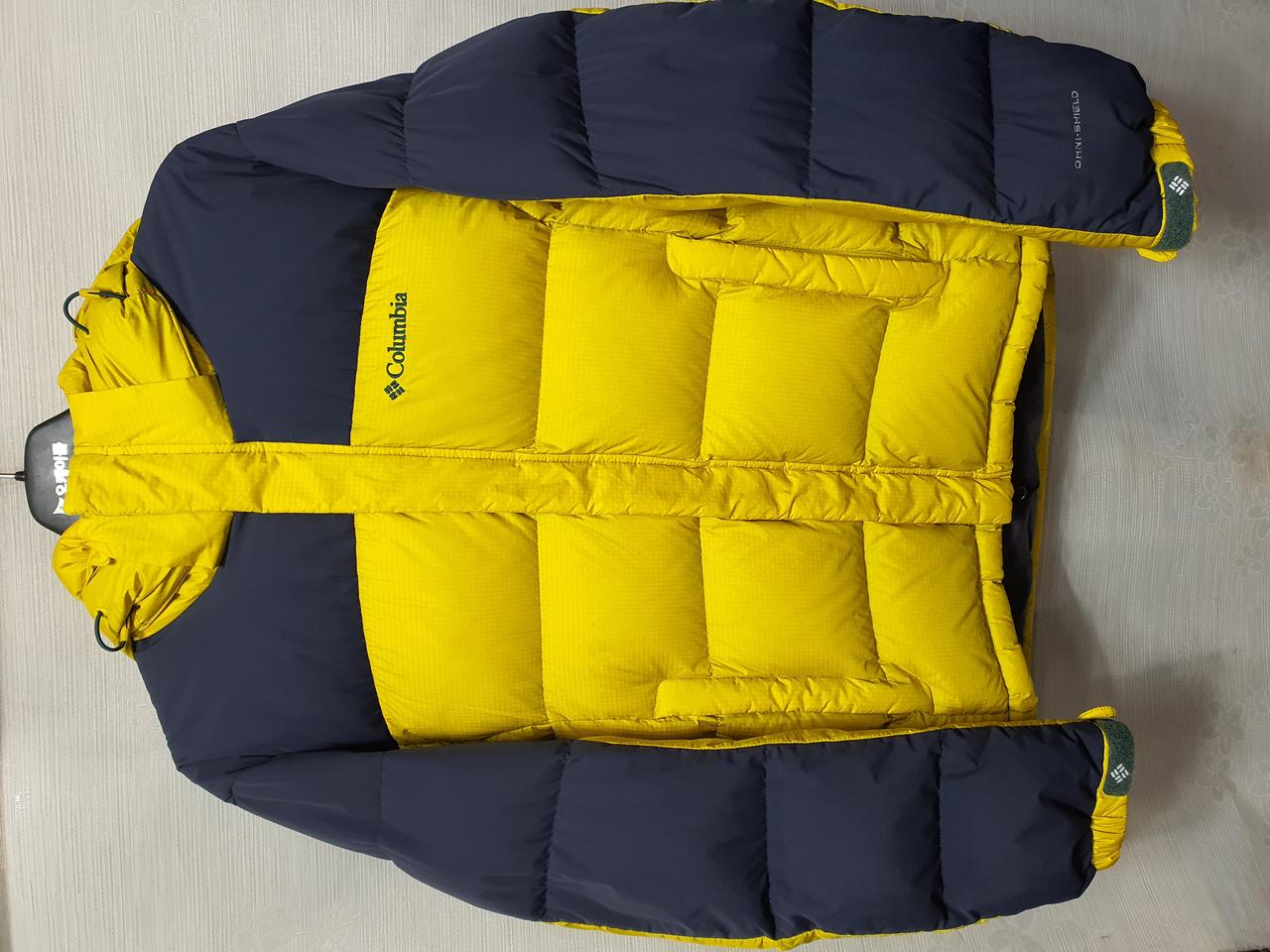 컬럼비아 남성 구스패딩