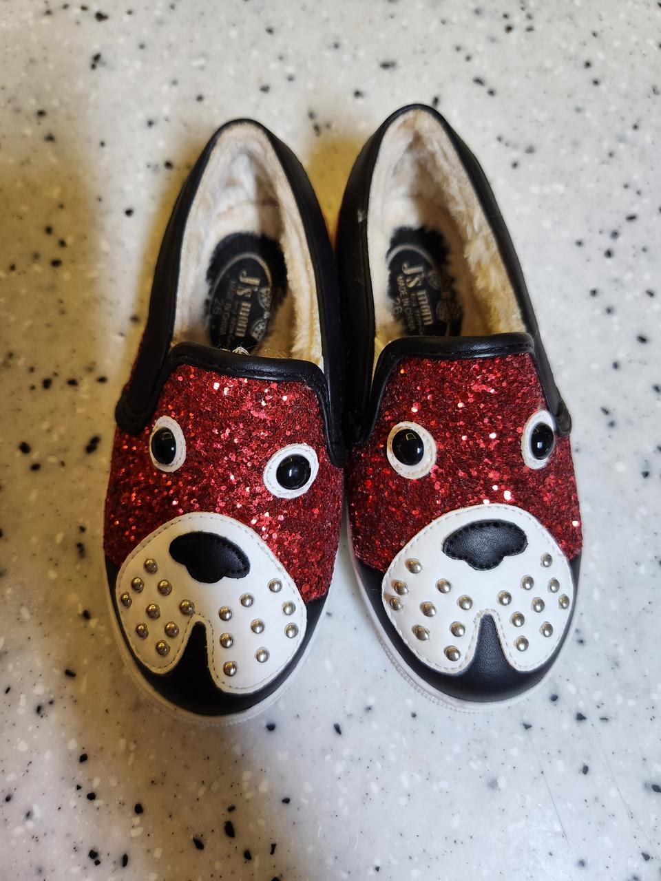 귀여운 유아동퍼단화신발