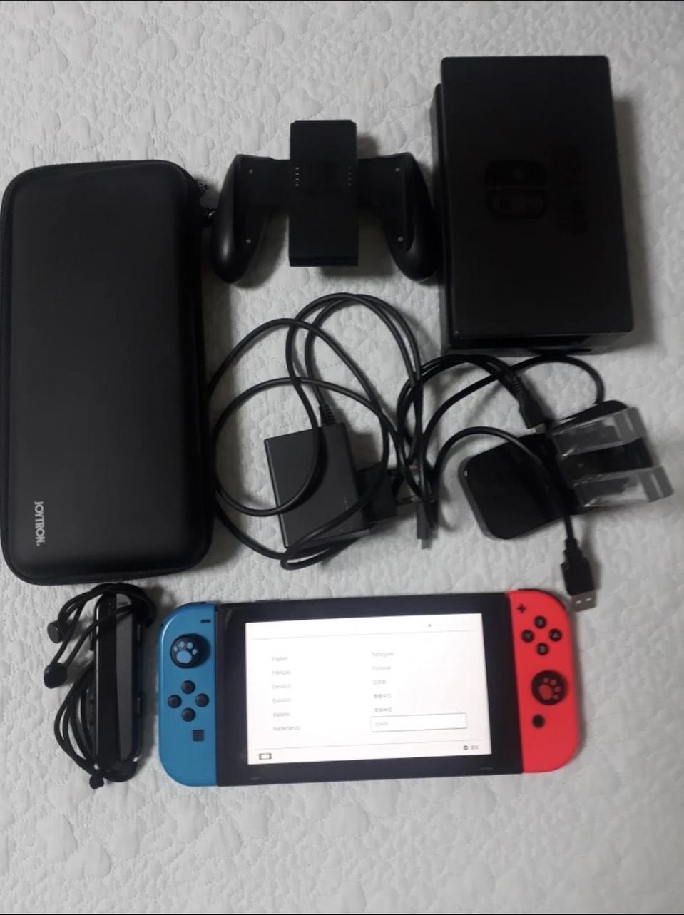 닌텐도스위치 배터리개선판+링피트포함