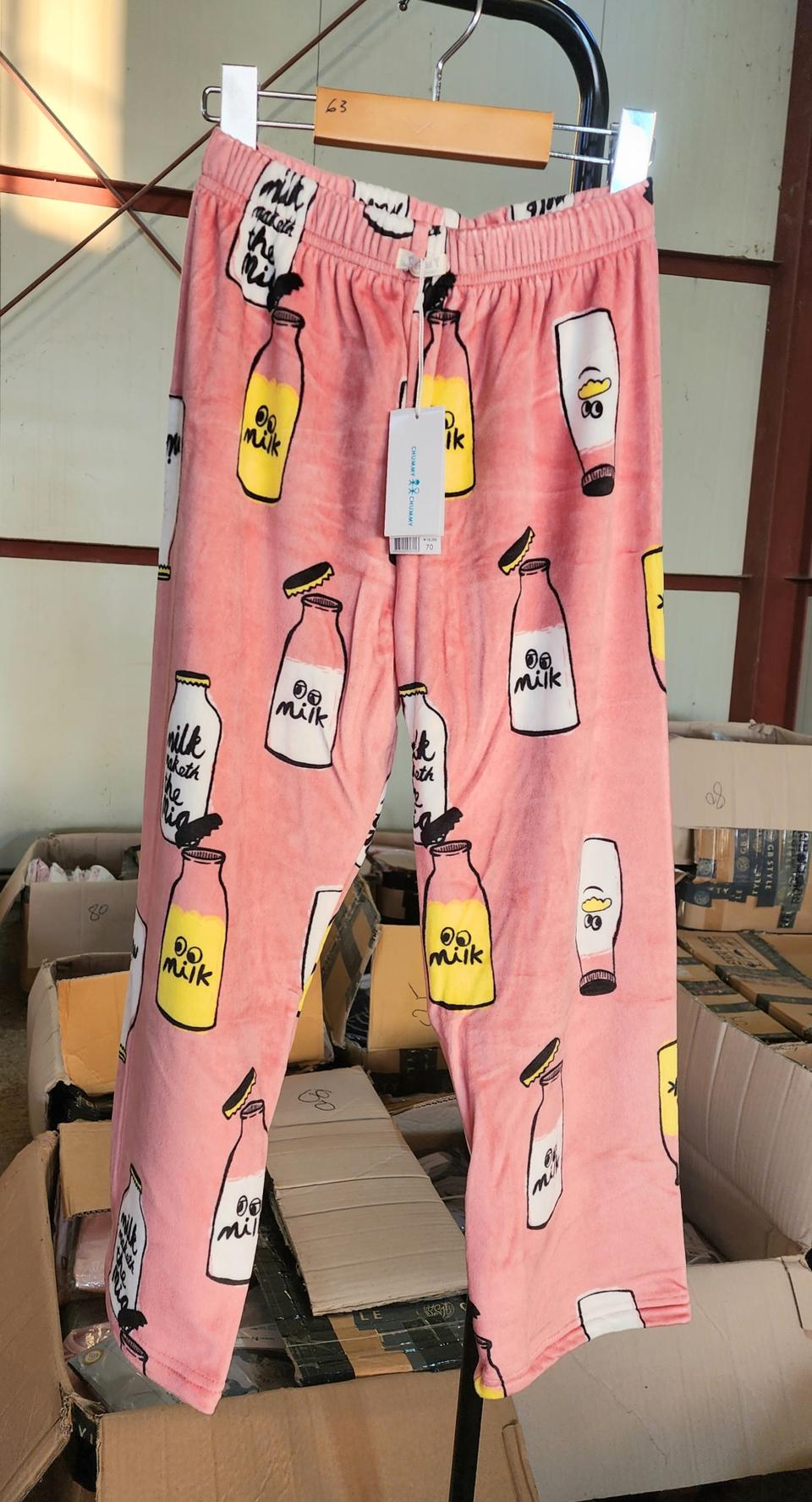 첨미첨미 주니어 극세사 바지 사이즈 130 140 160