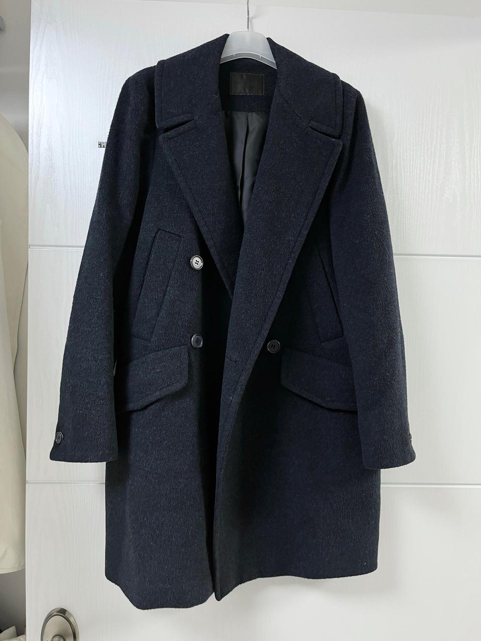 CC Collect 씨씨콜렉트 울90 코트 네이비