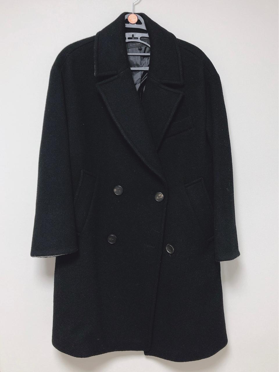 (F) 더블 울89 코트 두번 착용