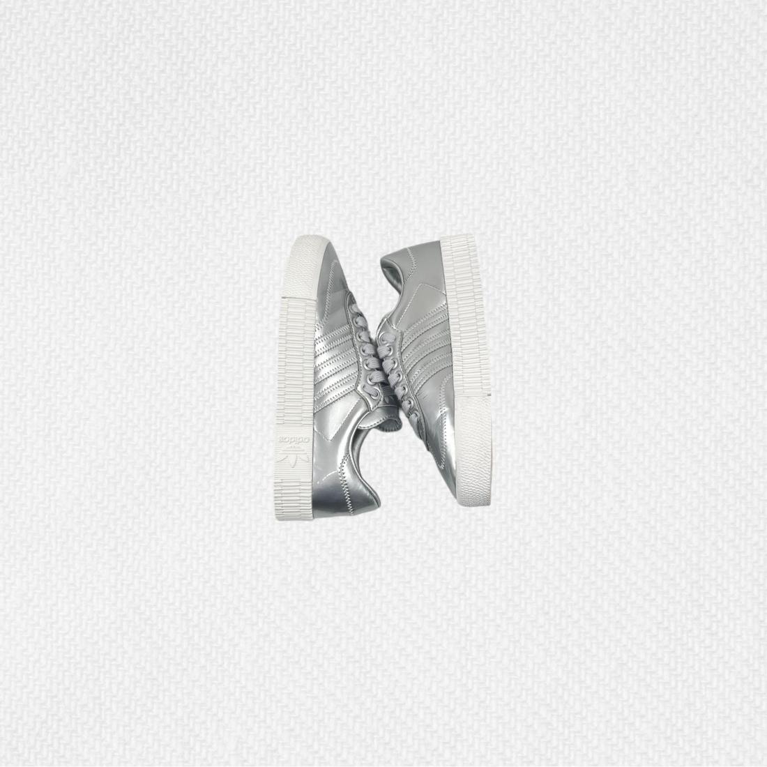 245 W 아디다스 삼바로즈 메탈릭 실버