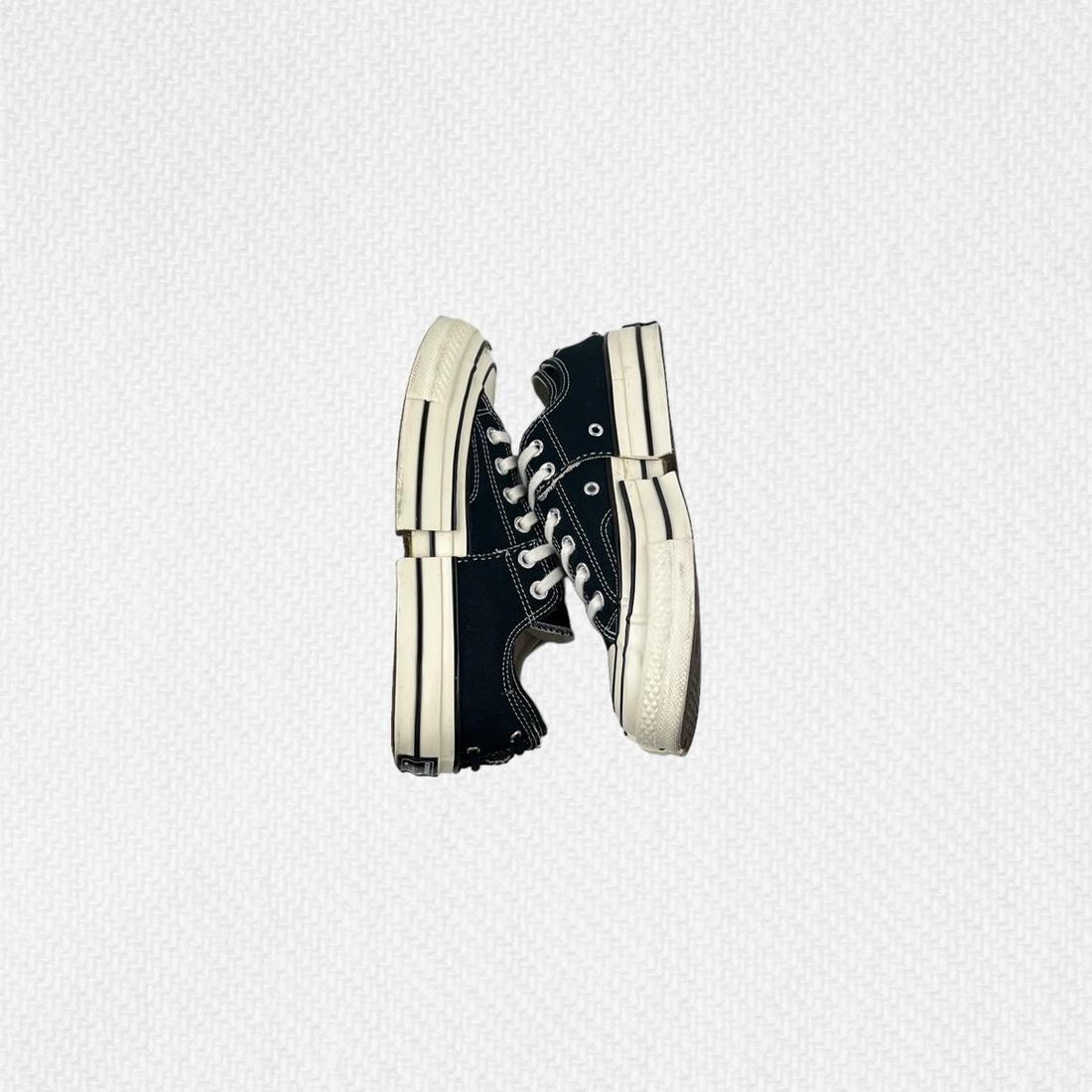 240 컨버스 척70 로우 블랙 펑첸왕 커스텀