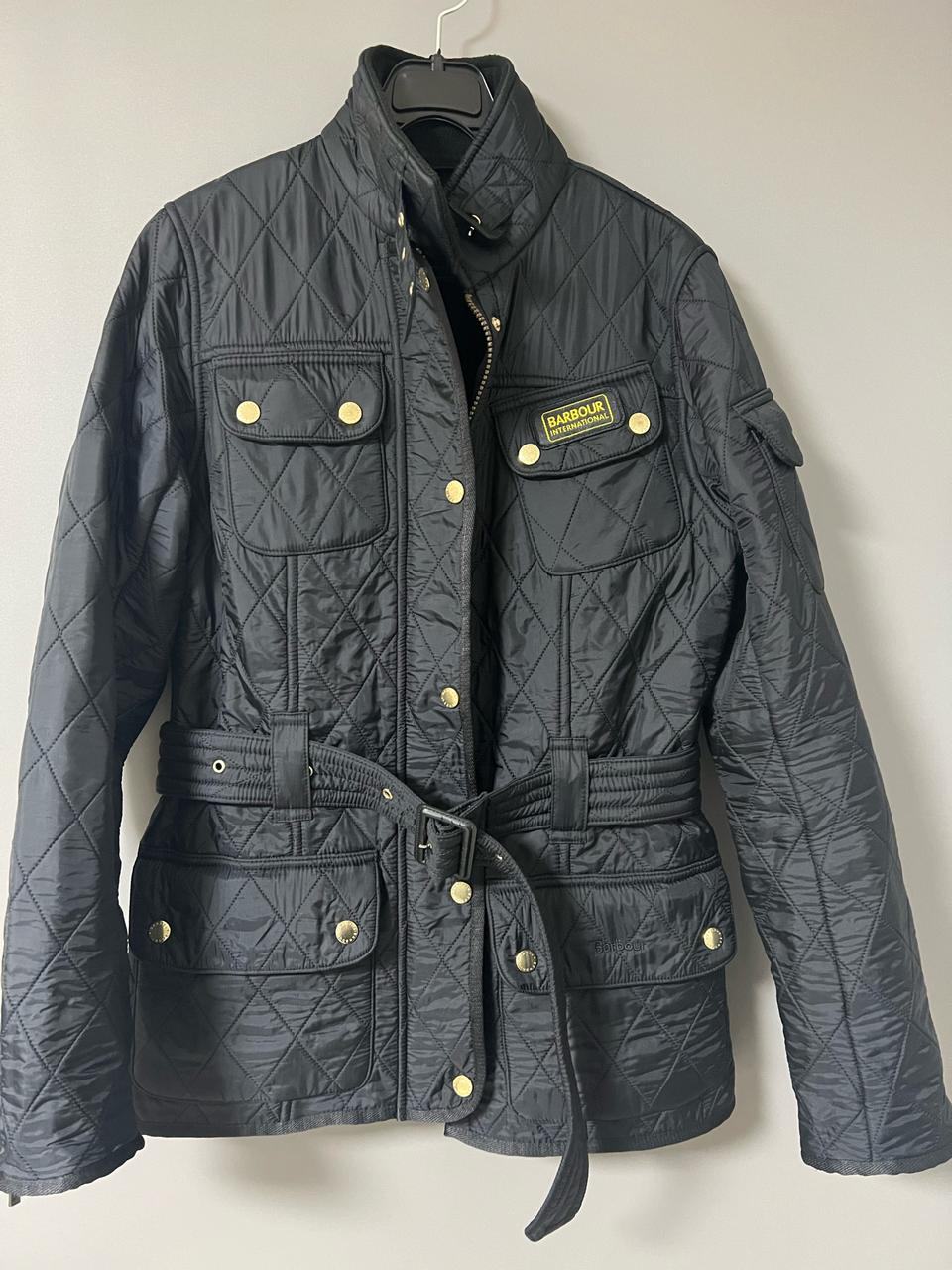 바버 인터네셔널 폴라 퀄팅 걸즈 자켓