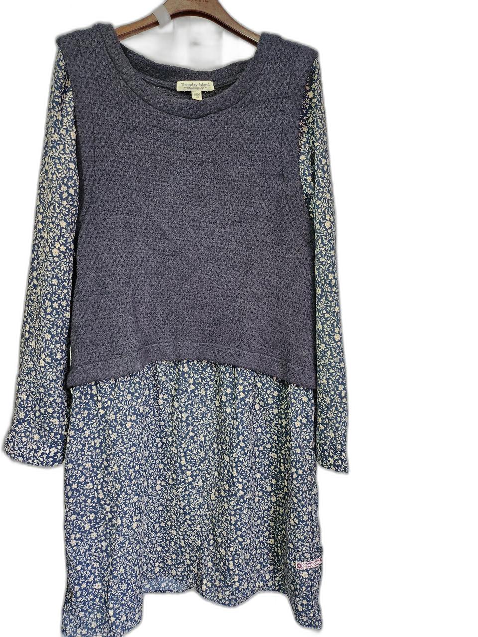 써스데이 아일랜드 모 혼용원피스 사이즈90