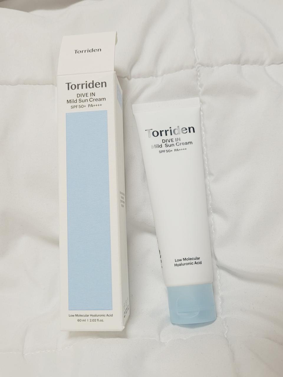 민감선크림 [미개봉] 토리든 다이브인 무기자차 마일드 선크림