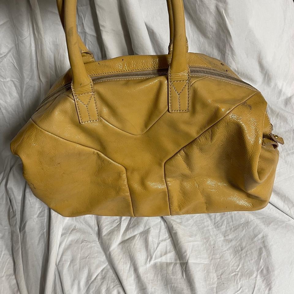 입생로랑 Y빅로고 포켓 숄더백 토트백