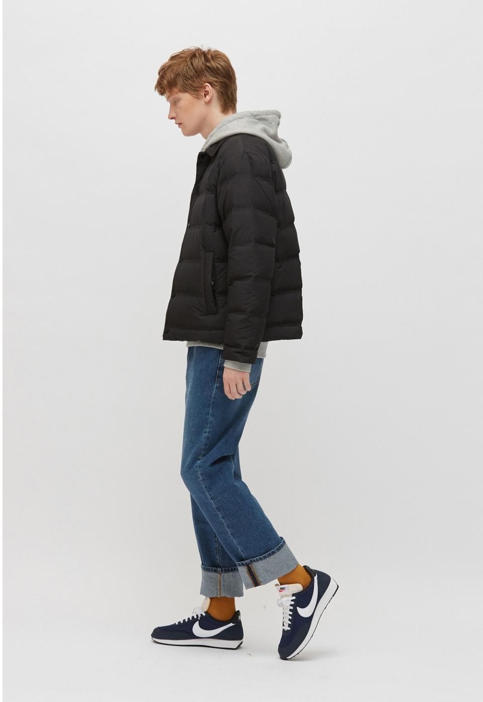 플랙 코치 다운 자켓