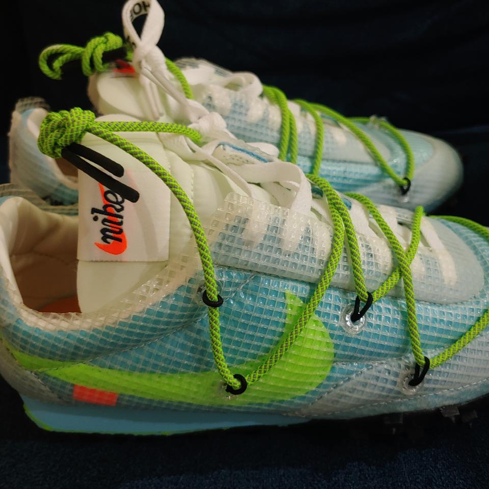 나이키 오프화이트/ 와플레이서  255